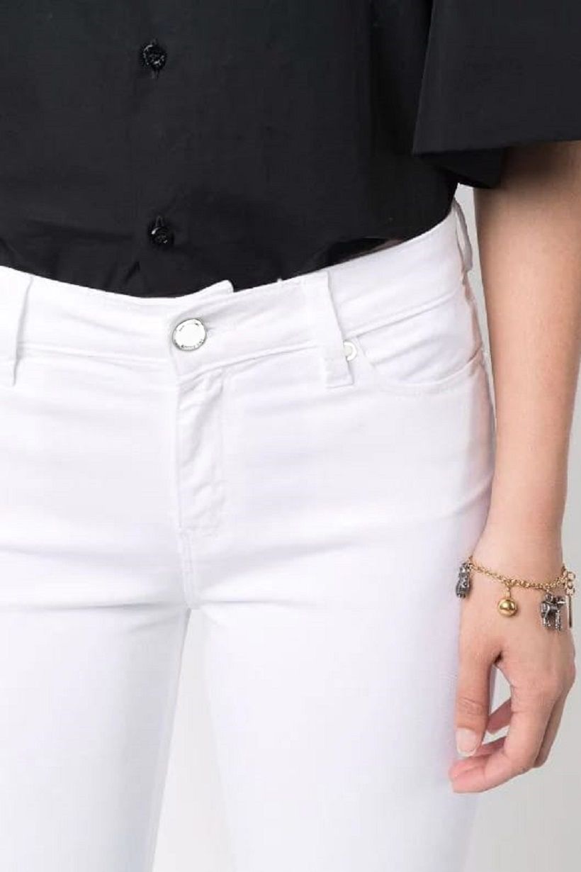 Love Moschino "White Cotton Women's Jeans"