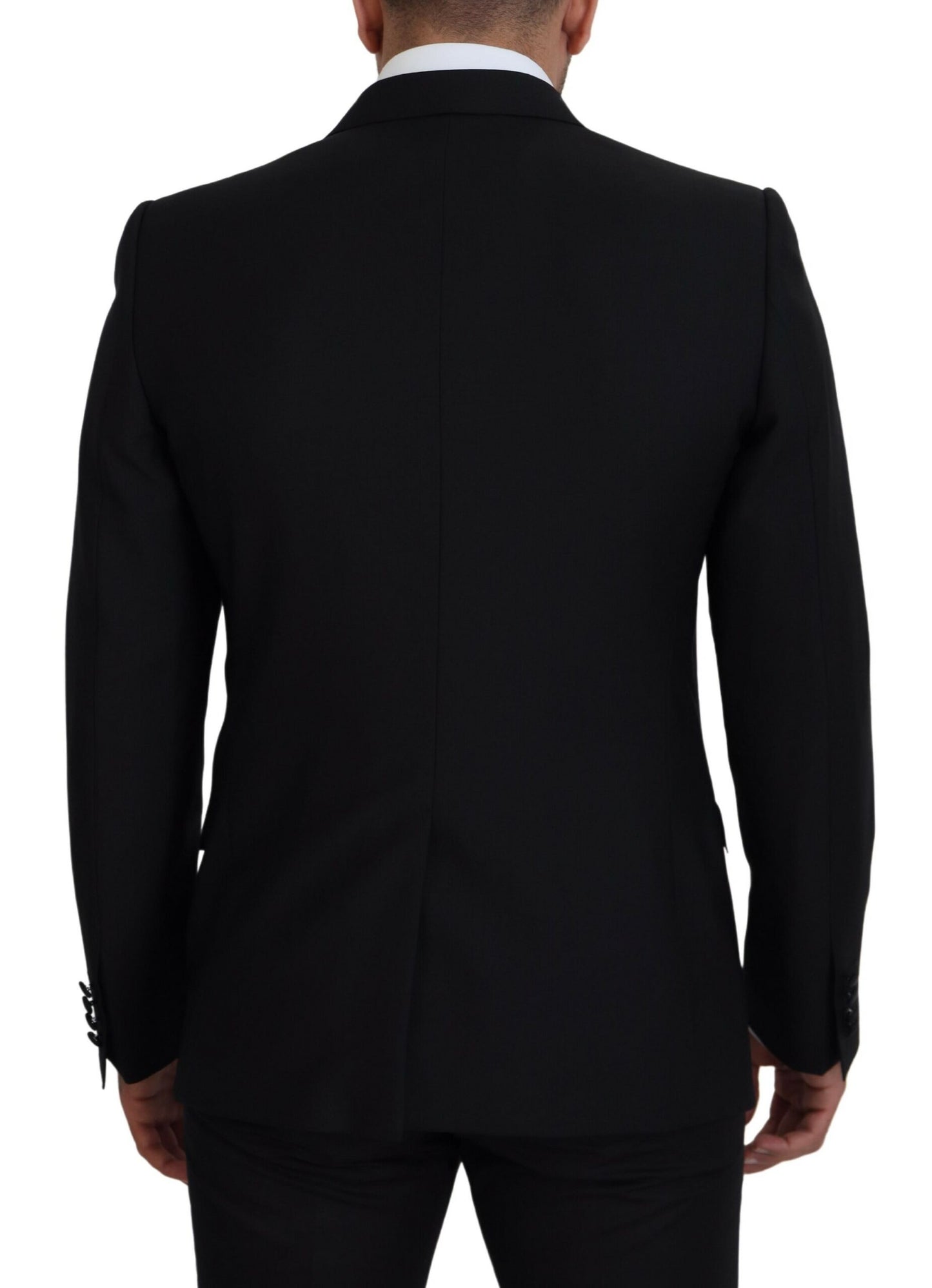 Dolce & Gabbana Elegant Martini Black Formal Blazer