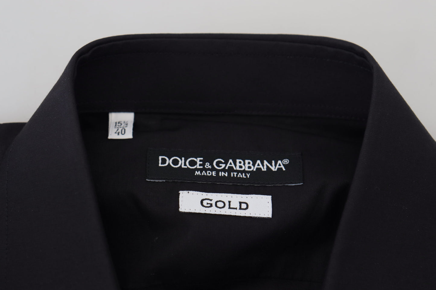 Dolce & Gabbana Elegant Floral Embroidered Cotton Shirt