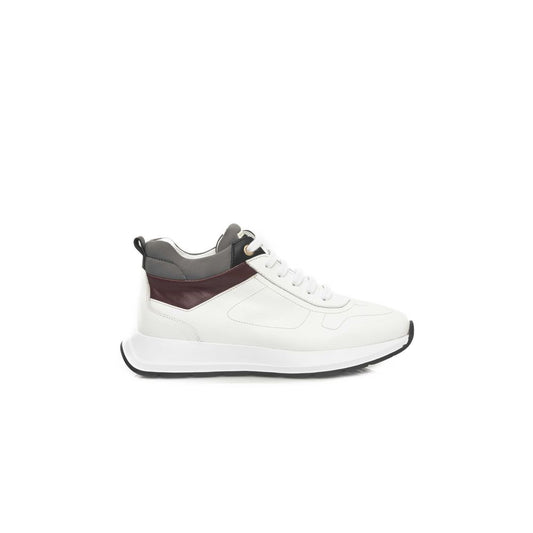 Cerruti 1881 White Leather Women's Sneaker