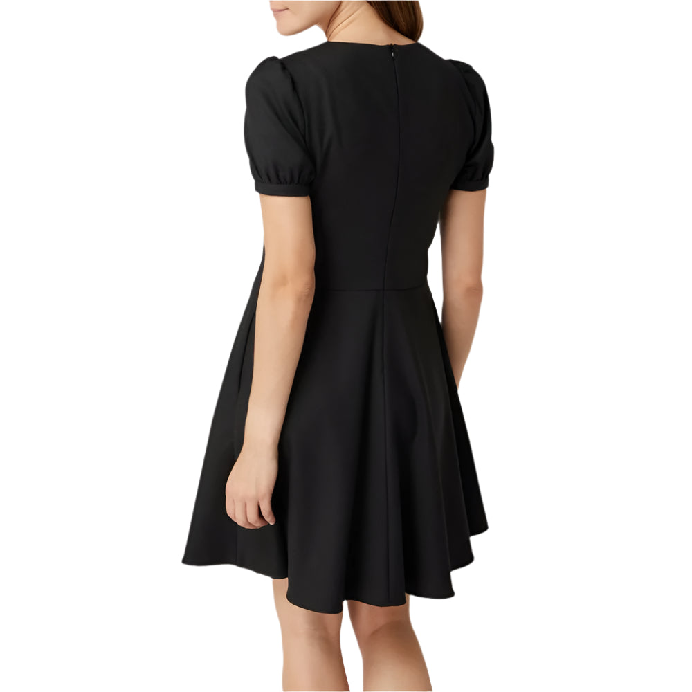 Love Moschino Black Wool Women Dress