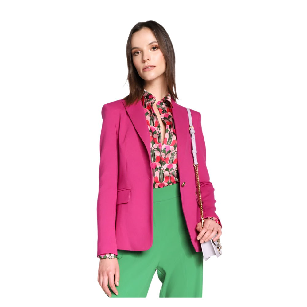 PINKO Fuchsia Viscose Suits & Blazer