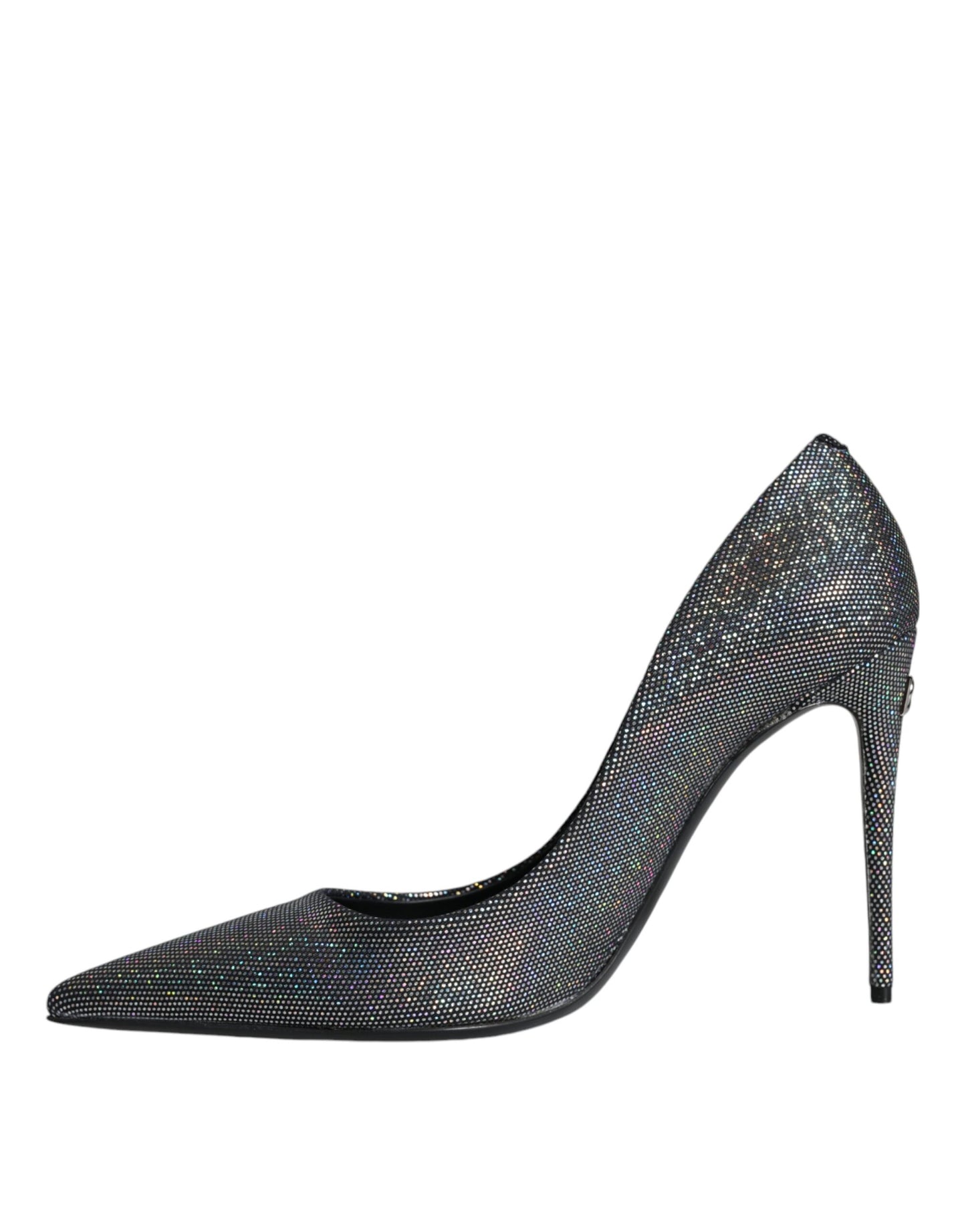 Dolce & Gabbana Multicolor Strass Leather Heels Pumps Shoes