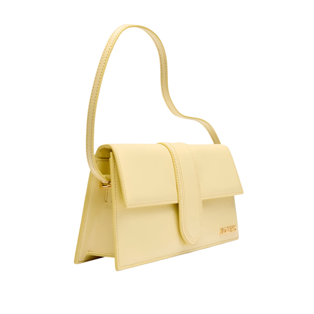 Jacquemus Yellow Leather Handbag