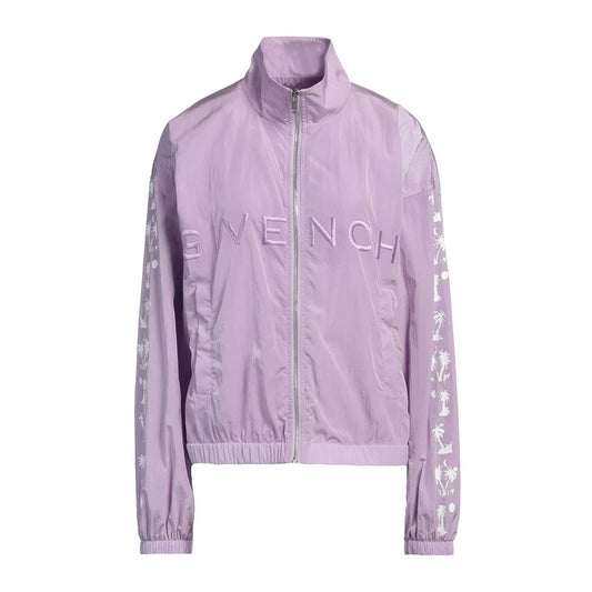 Givenchy Purple Nylon Jackets & Coat