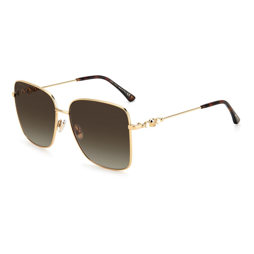 Jimmy Choo Gold Metal Sunglasses