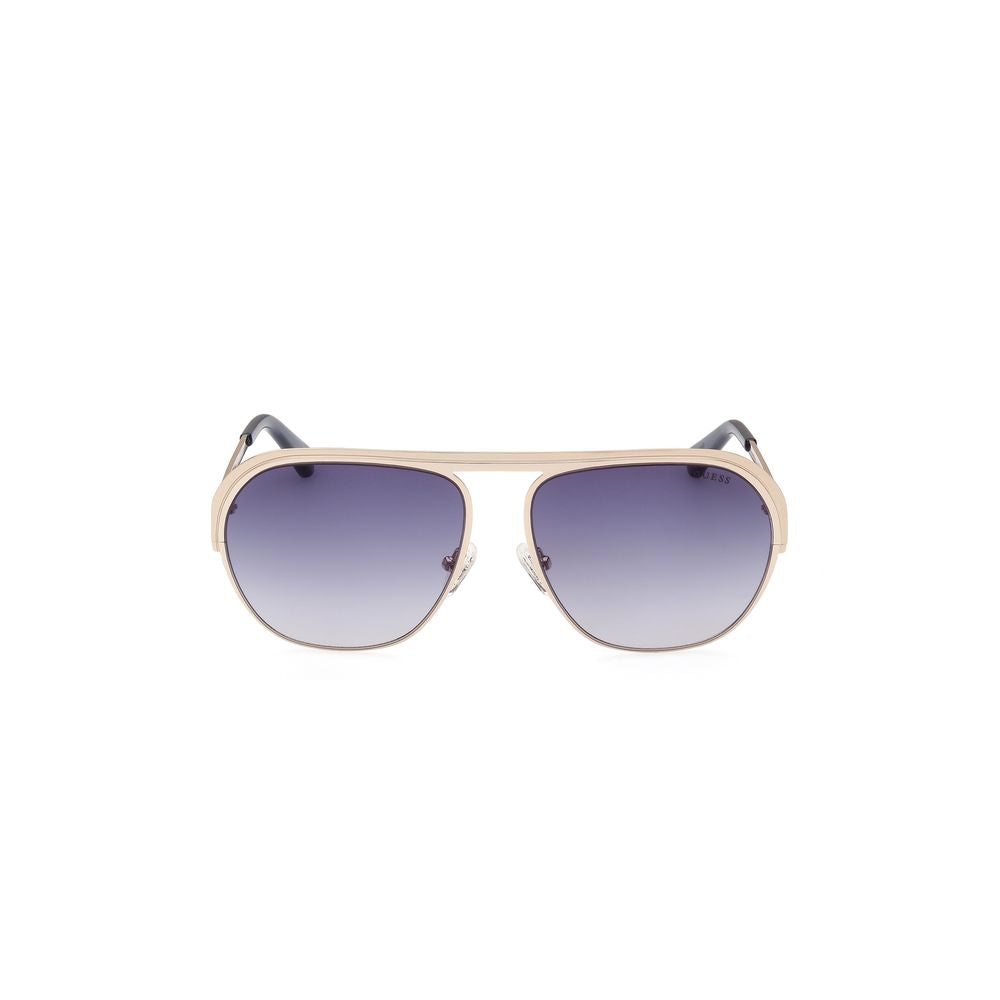 Guess Gold Metal Sunglasses