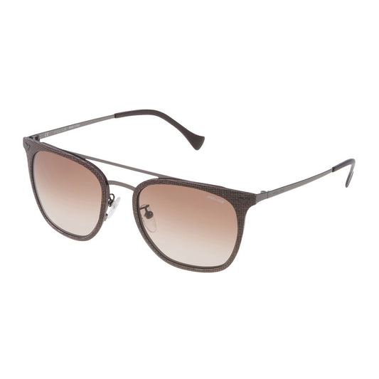 Police Brown Metal Sunglasses