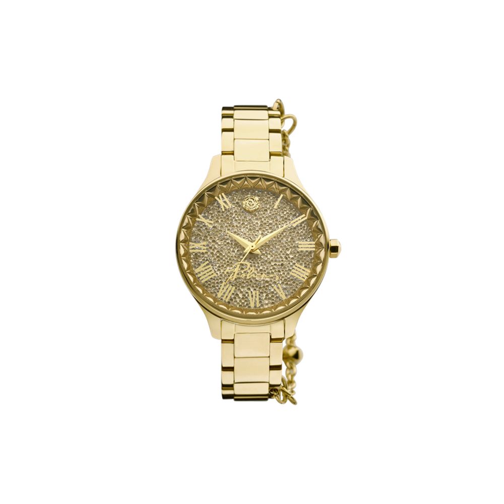 Police Gold Stainless Steel Watch