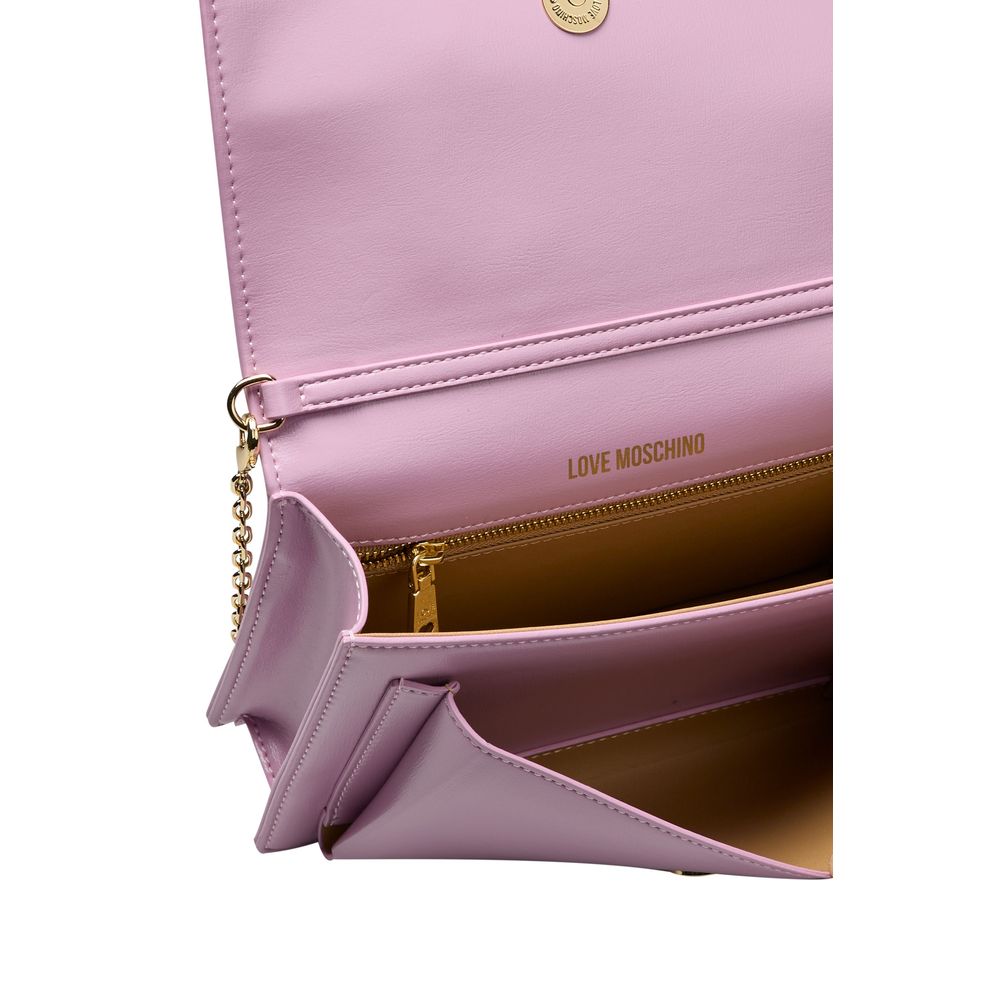 Love Moschino Purple Polyethylene Women Crossbody Bag