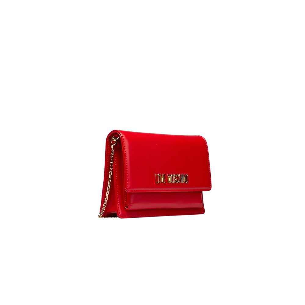 Love Moschino Red Polyethylene Women Crossbody Bag