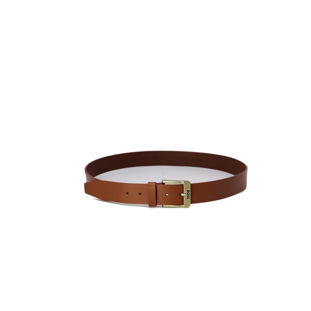 Hugo Boss Beige Leather Belt