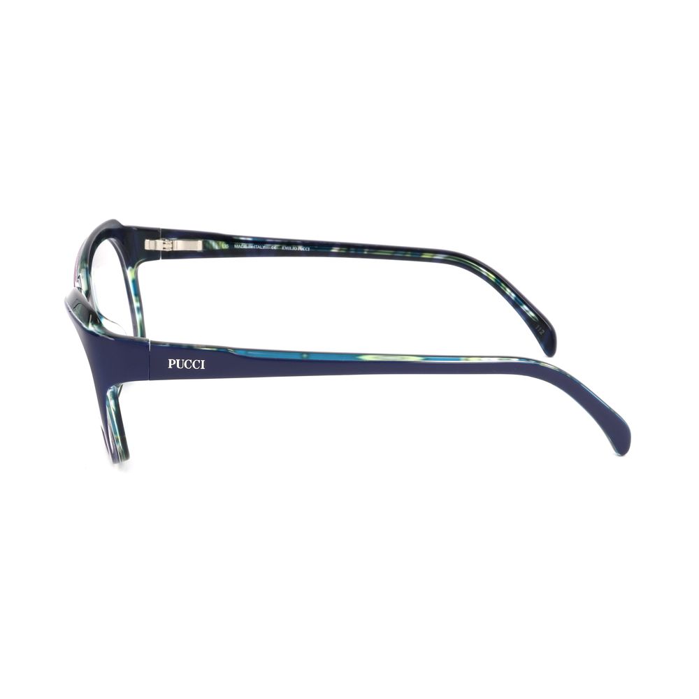 Emilio Pucci Blue Plastic Frames