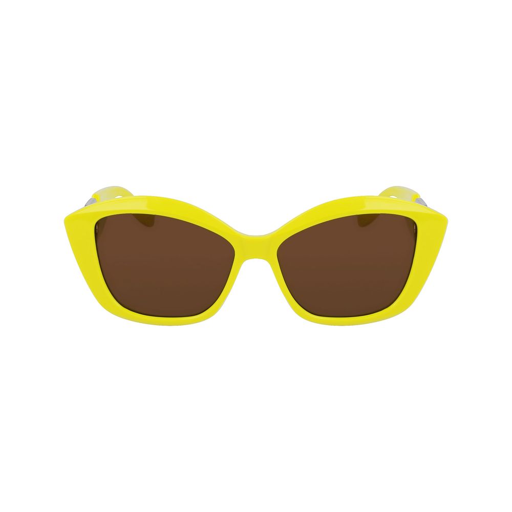 Karl Lagerfeld Yellow Injected Sunglasses