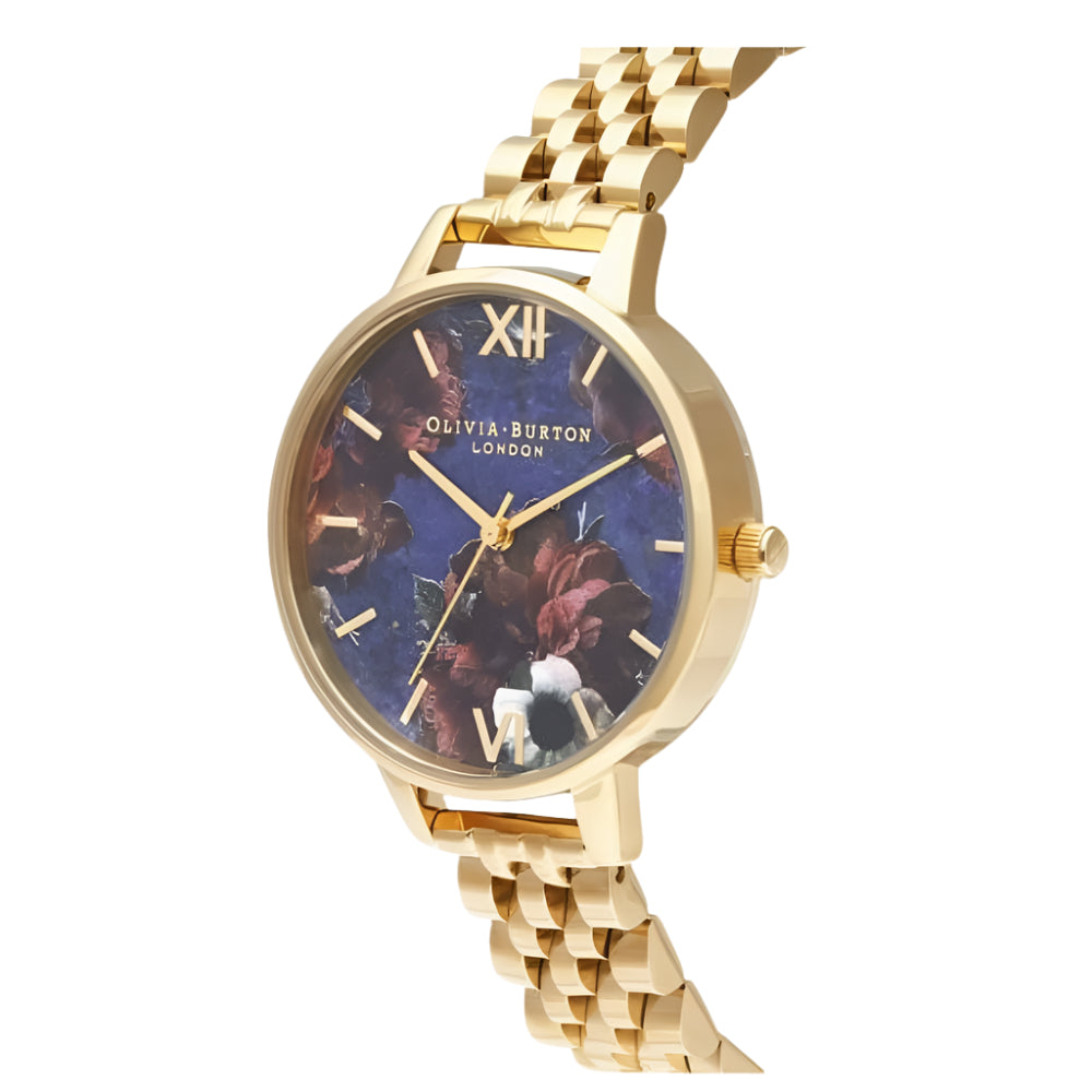 Olivia Burton Gold Steel Watch