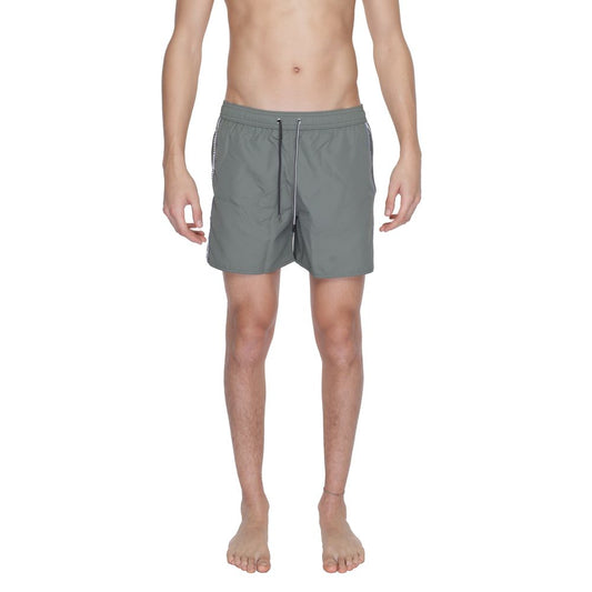 Emporio Armani Underwear Green Polyester Swimwear