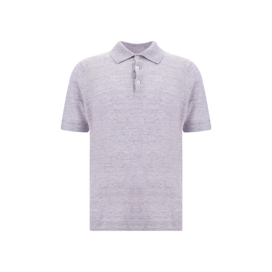 Brunello Cucinelli Linen Polo Shirt