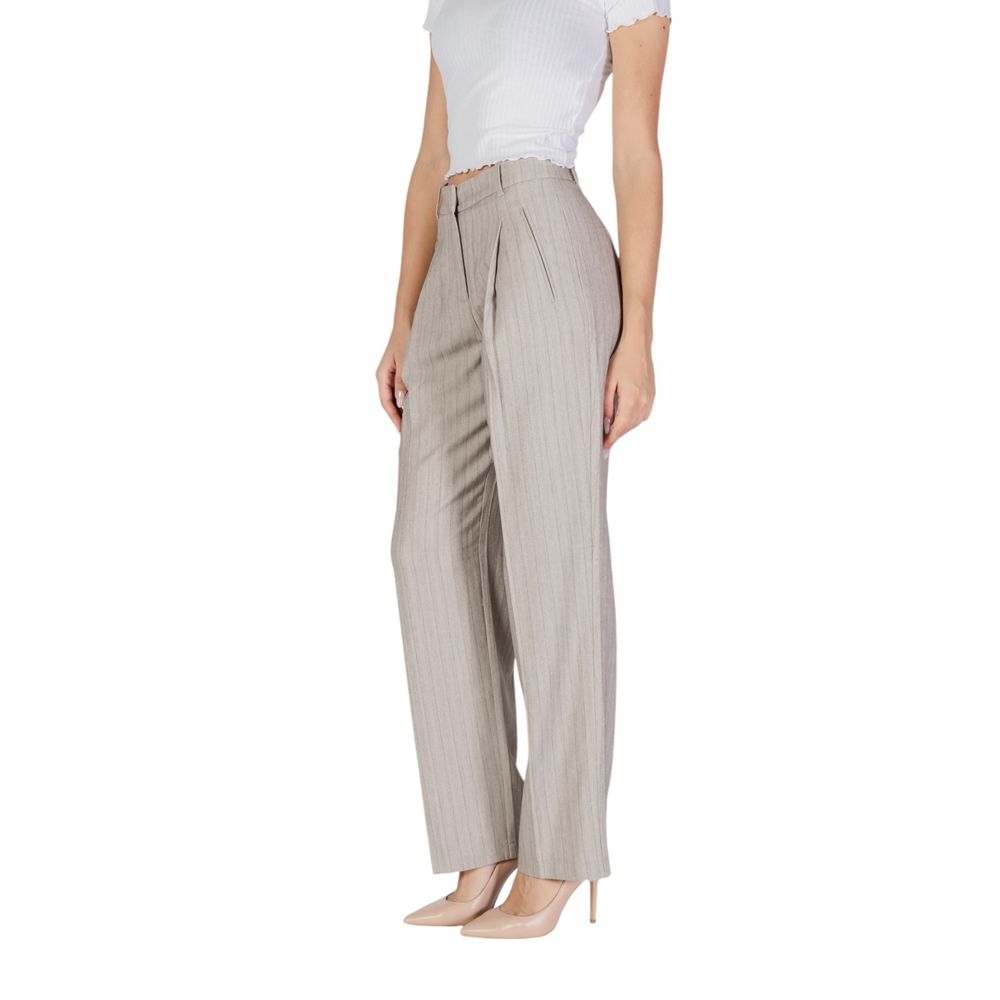 Vero Moda Gray Polyester Jeans & Pant