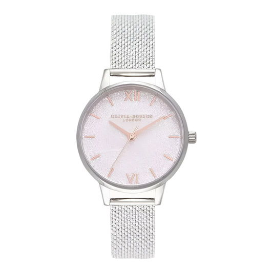 Olivia Burton Silver Steel Watch