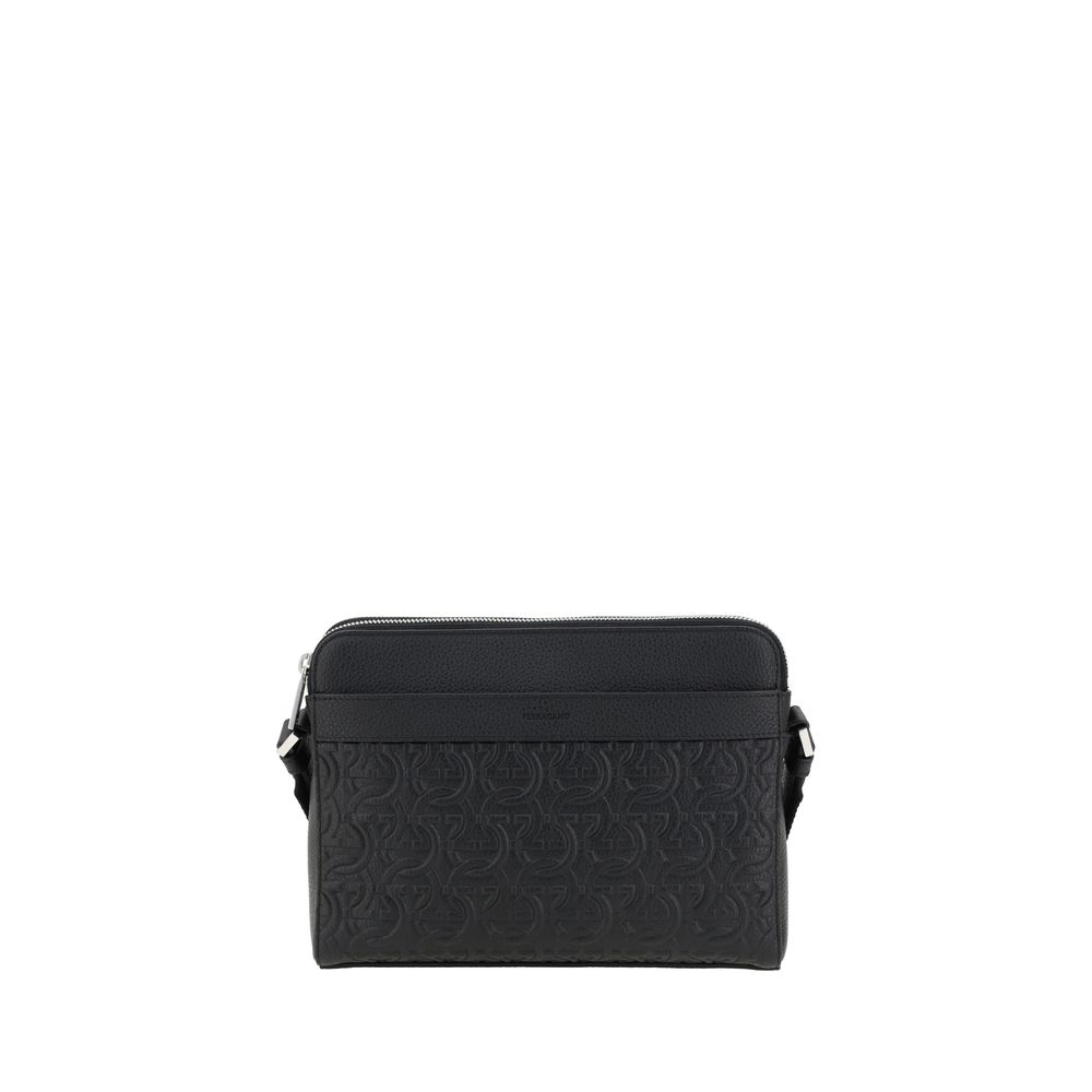 Ferragamo Gancini pattern Shoulder Bag