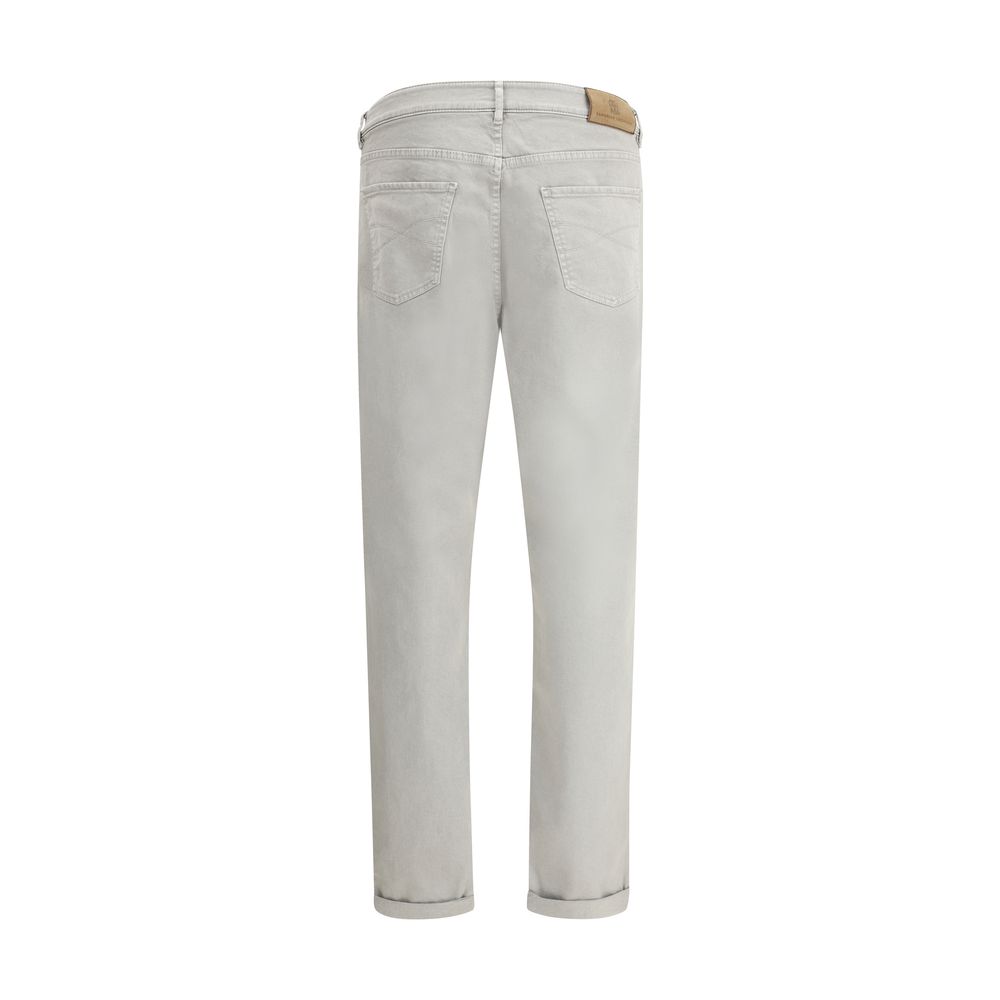 Brunello Cucinelli Jeans with turn-up hem