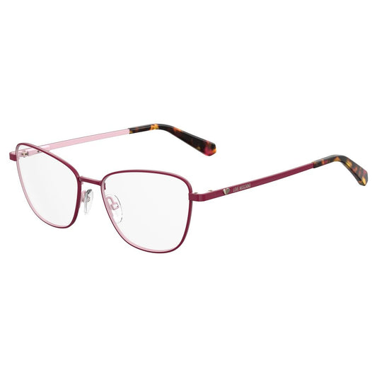 Love Moschino Red Metal Frames