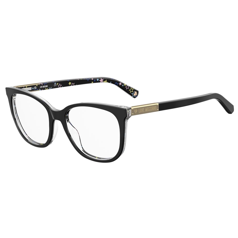 Love Moschino Black Acetate Frames