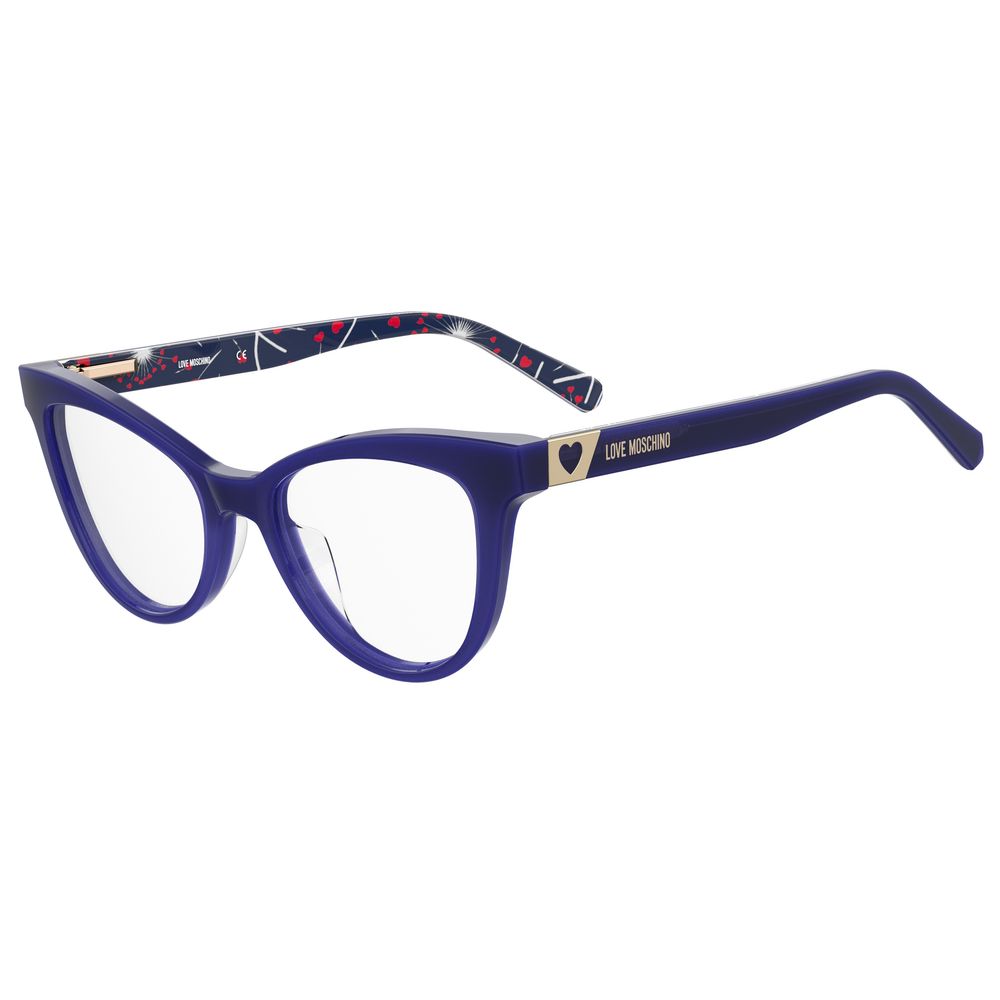 Love Moschino Blue Acetate Frames