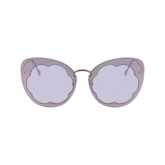 Salvatore Ferragamo Purple Metal Sunglasses