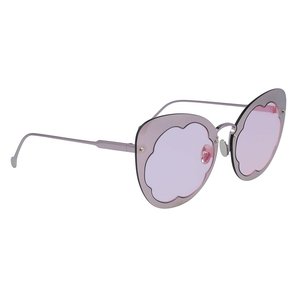 Salvatore Ferragamo Purple Metal Sunglasses