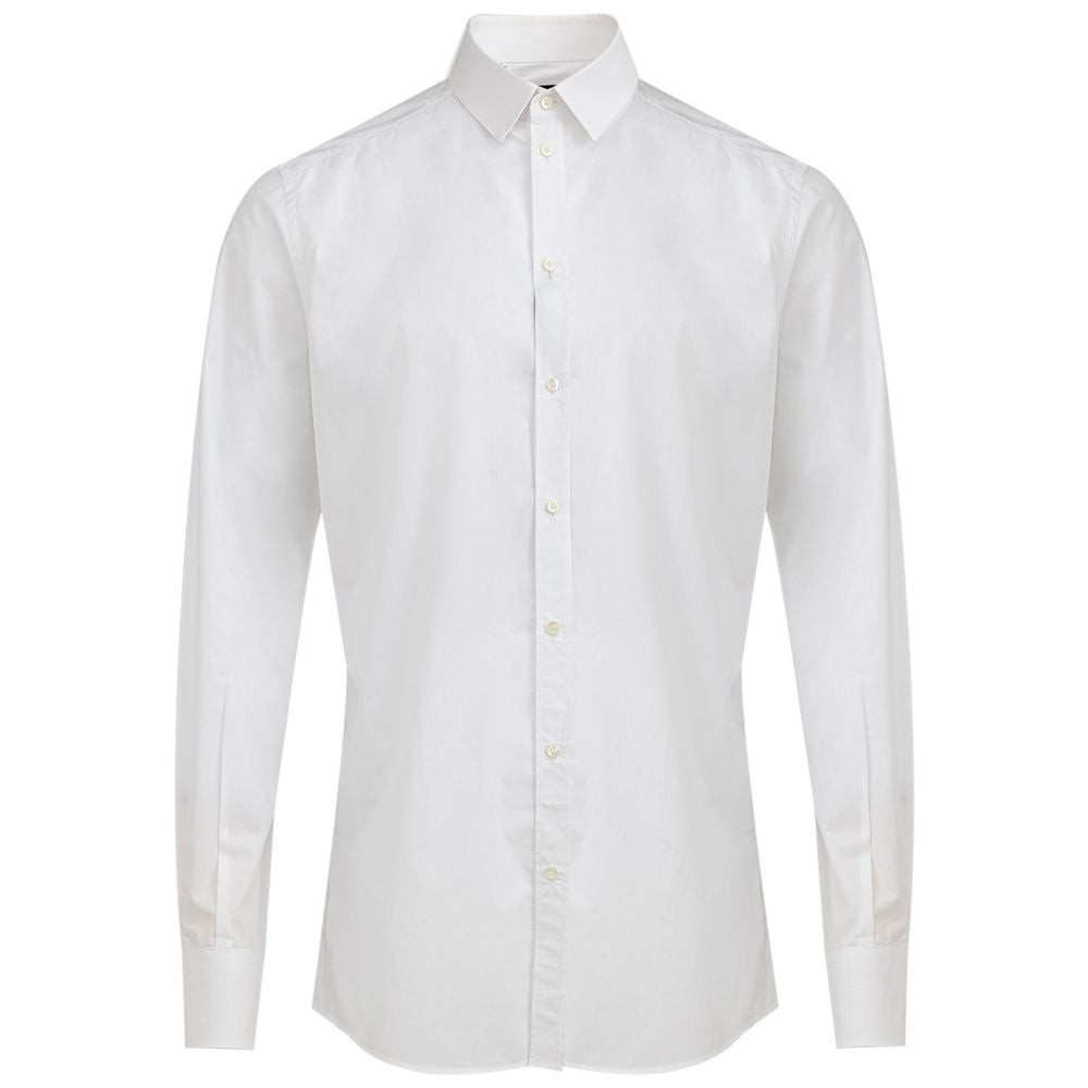 Dolce & Gabbana White Cotton Shirt