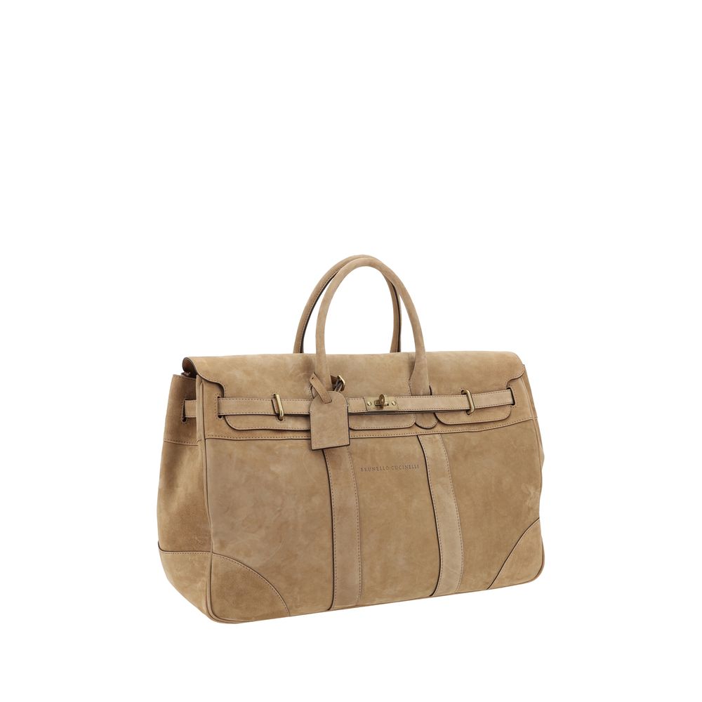 Brunello Cucinelli Country Travel Bag