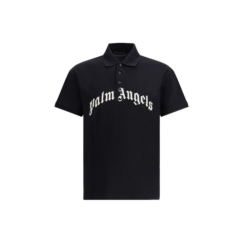 Palm Angels Logoed Polo Shirt