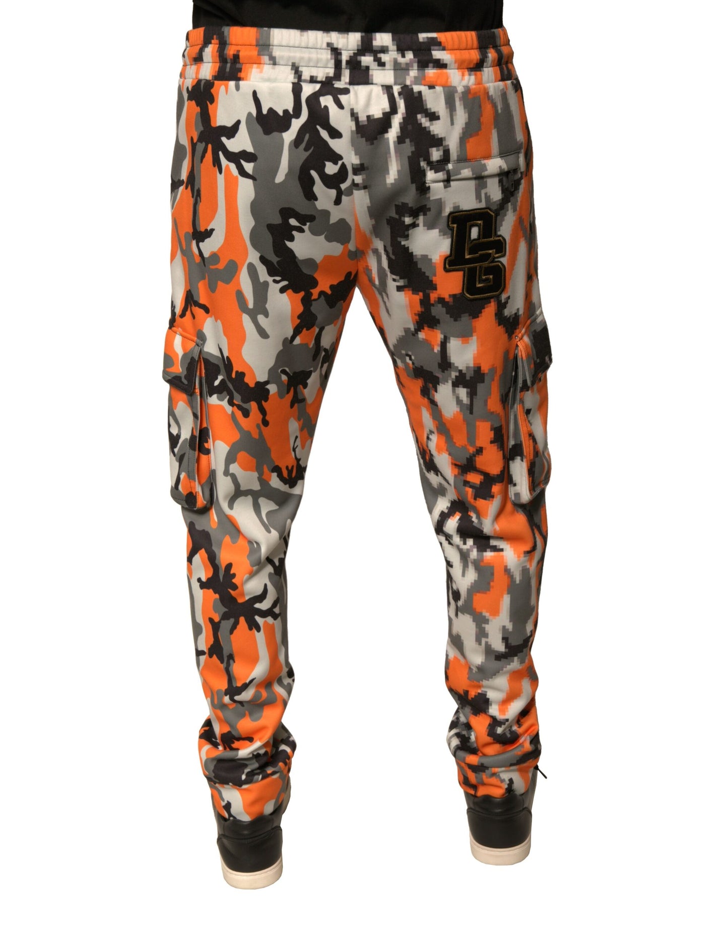 Dolce & Gabbana Multicolor Camouflage Cargo Jogger Pants