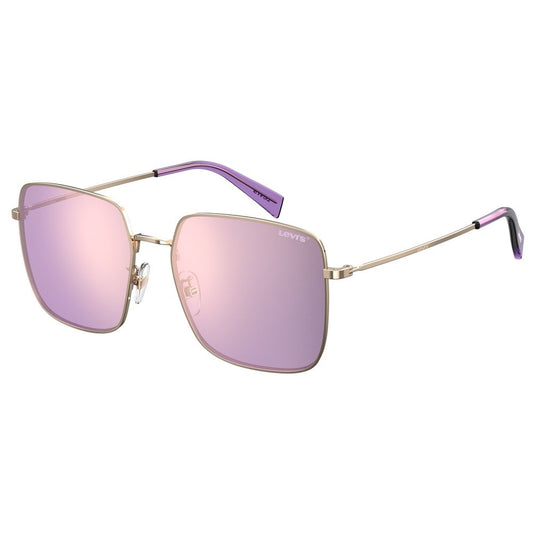 Levi's Rose Gold Metal Sunglasses