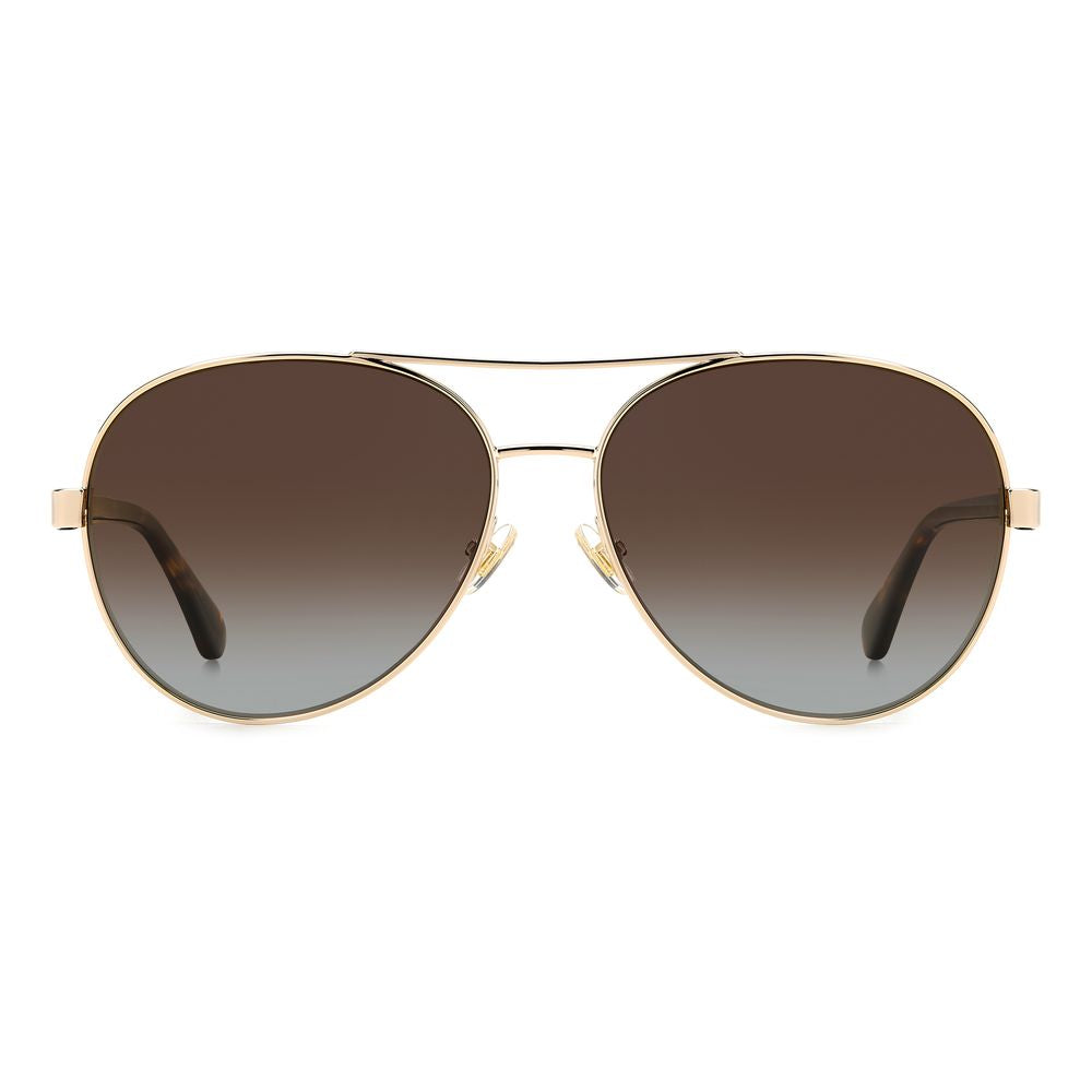 Kate Spade Gold Metal Sunglasses