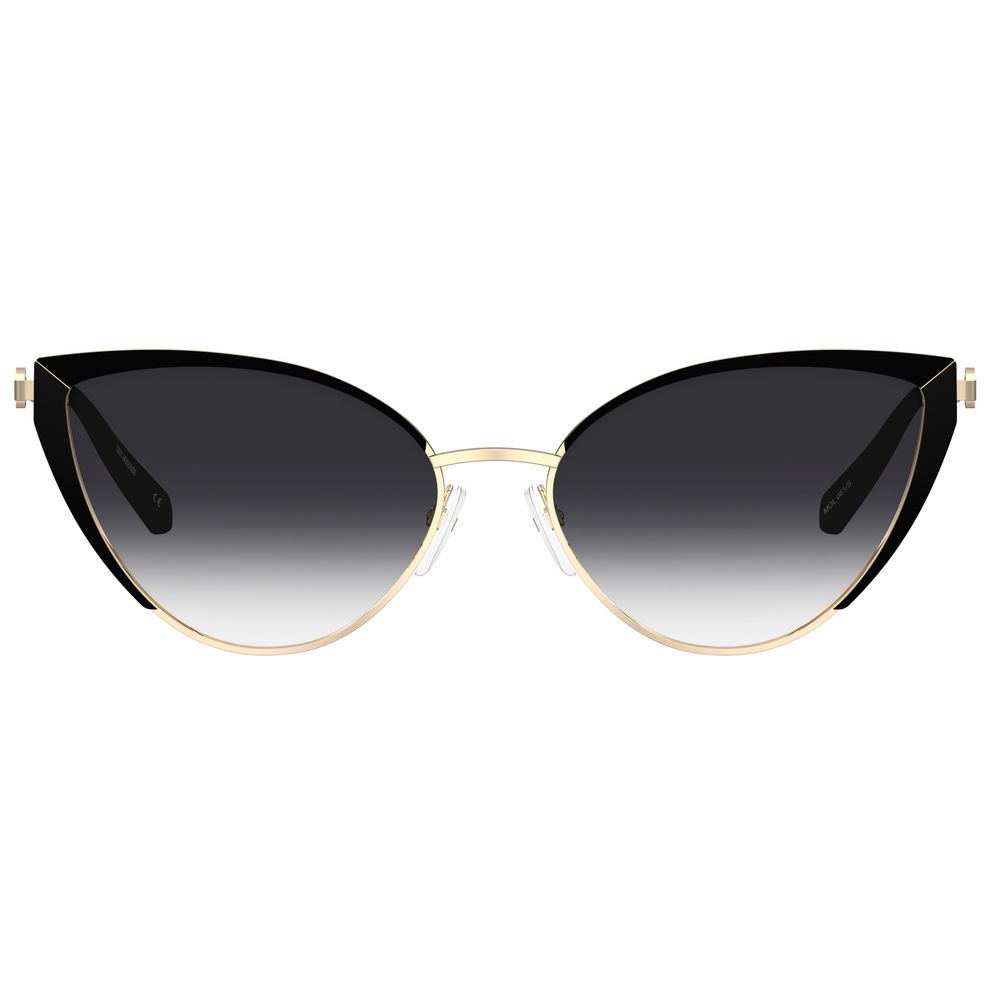 Love Moschino Black Metal Sunglasses