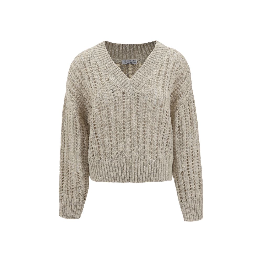 Brunello Cucinelli Mesh knit Sweater