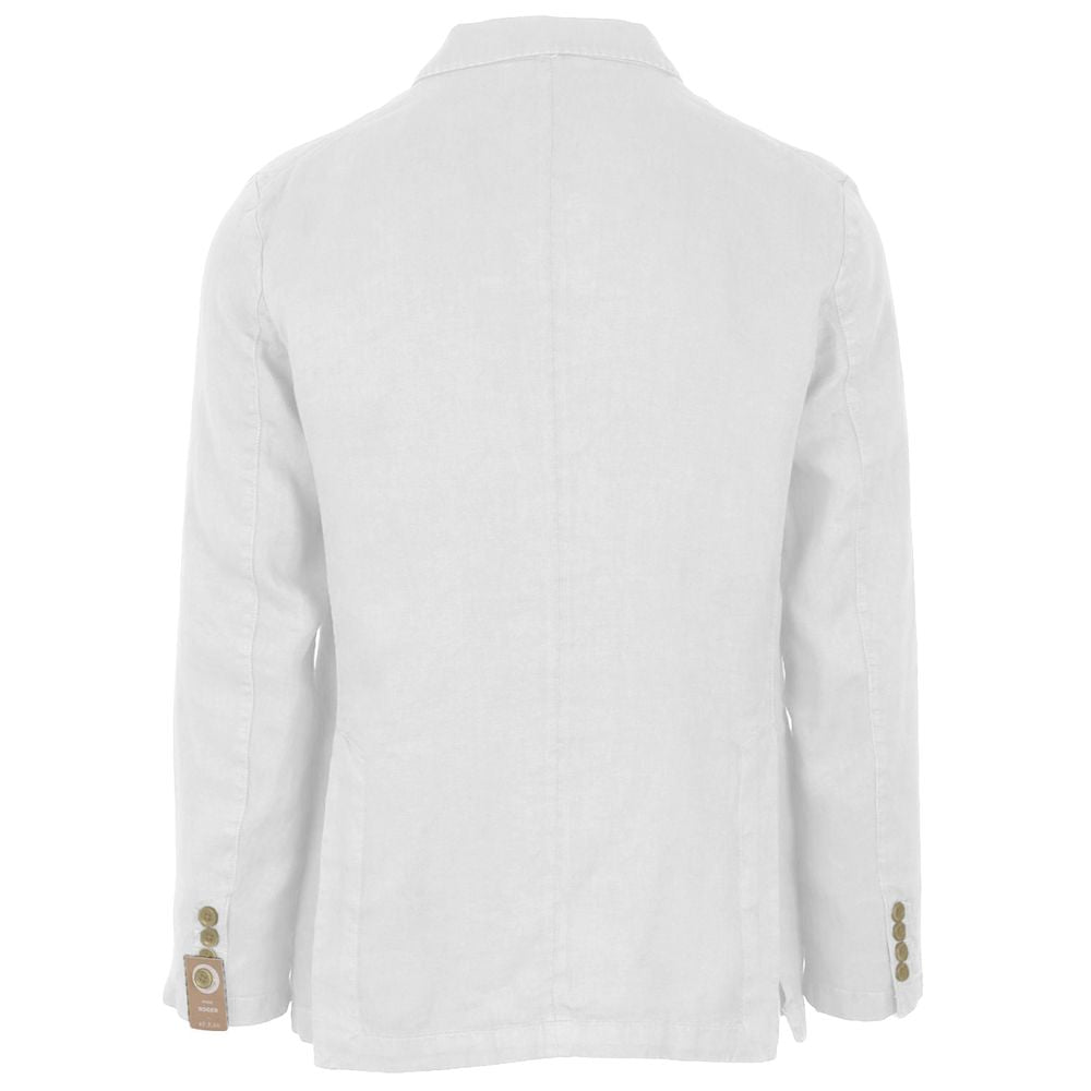 AT.P.CO White Linen Blazer