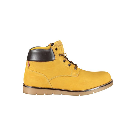 Levi's Yellow Leather Men Boot