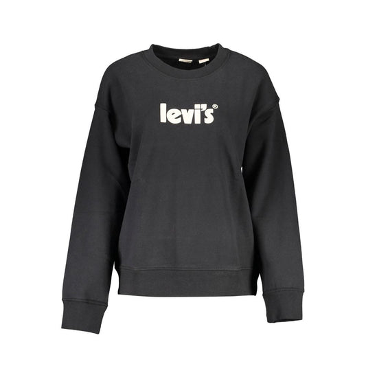 Levi's Black Cotton Women Sweater