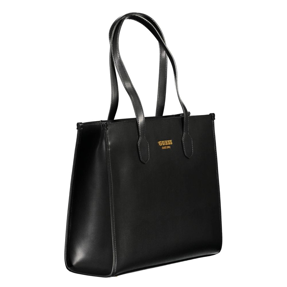 Guess Jeans Black Polyethylene Women Handbag