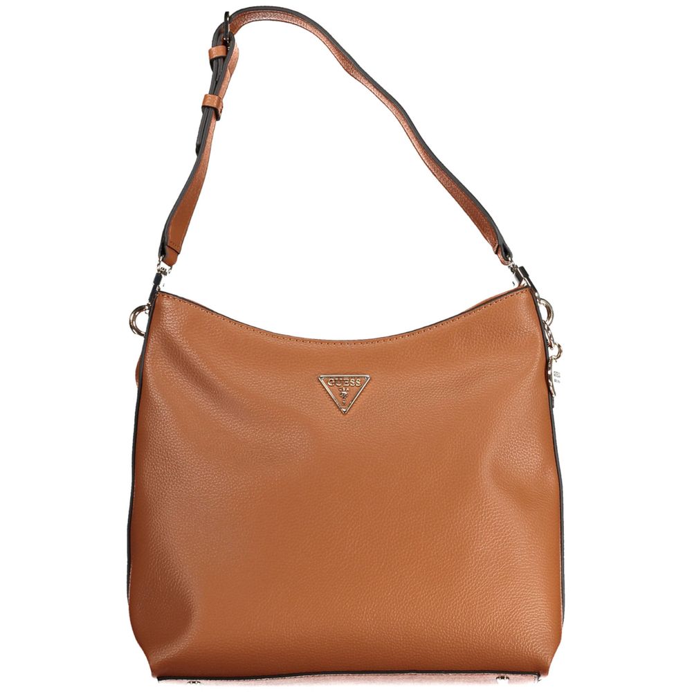 Guess Jeans Brown Polyethylene Women Handbag