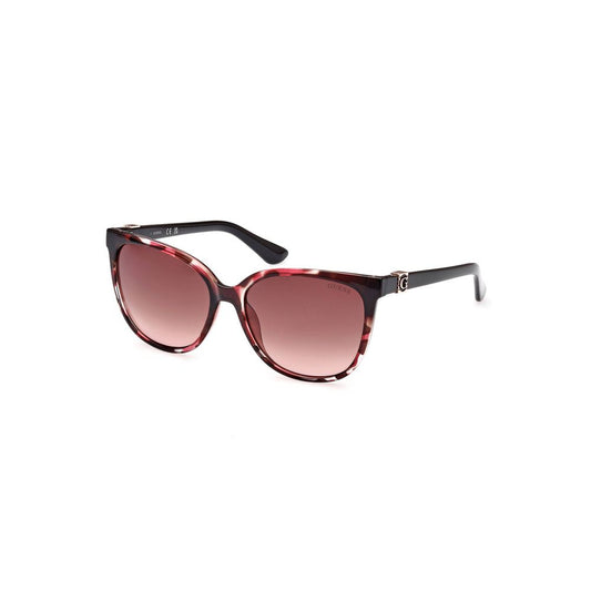 Guess Jeans Brown Injected Women Sunglass