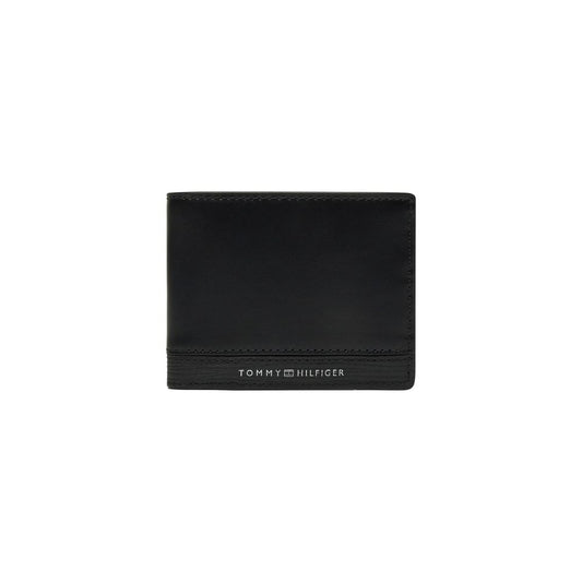 Tommy Hilfiger Black Leather Wallet