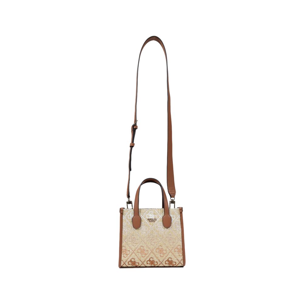 Guess Beige Polypropylene Handbag