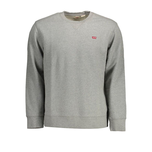 Levi's Gray Cotton Men Sweater