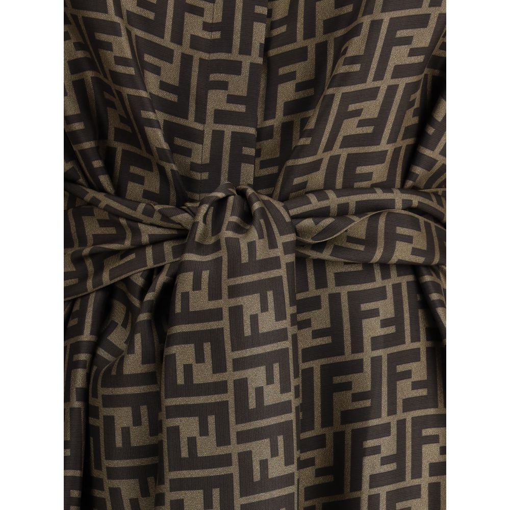 Fendi FF pattern shirt Dress