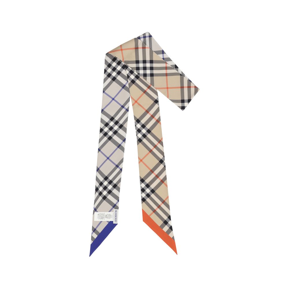 Burberry Check silk Scarf