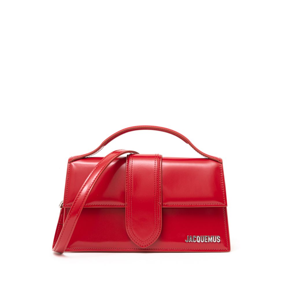 Jacquemus Red Leather Shoulder Bag